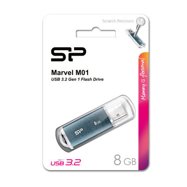 Logo trade liikelahja mainoslahja tuotekuva: Pendrive Silicon Power Marvel M01 3.0