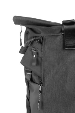 Logotrade liikelahjat kuva: Rolltop reppu ELBERT Schwarzwolf