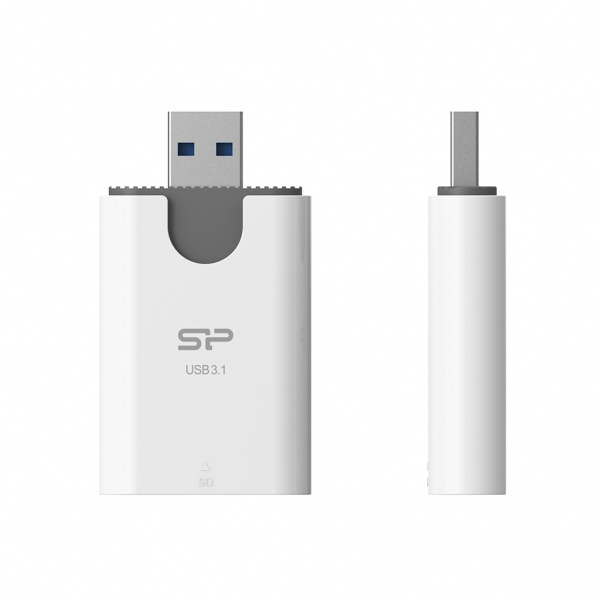 Logotrade mainostuote tuotekuva: MicroSD ja SD-kortinlukija Silicon Power Combo 3.1