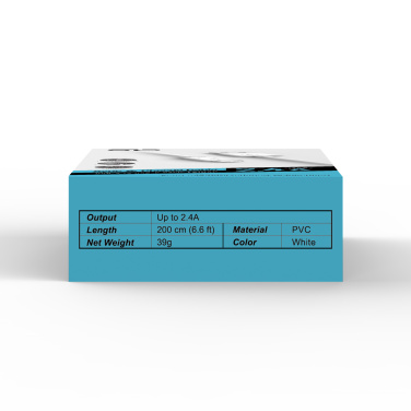 Logo trade liikelahja kuva: Tiedonsiirtokaapeli LK10 Type - C Quick Charge 3.0