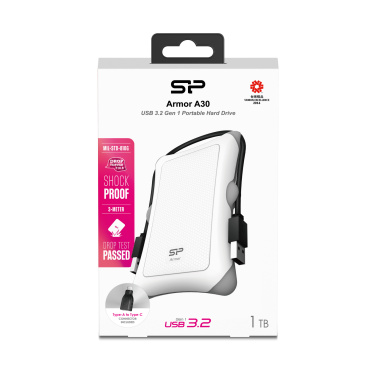 Logo trade mainostuotet tuotekuva: Hard Disc Silicon Power Armor A30 2TB