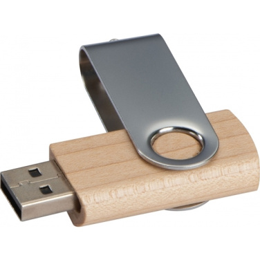Logo trade liikelahja mainoslahja tuotekuva: USB-tikku 4GB LESSINES