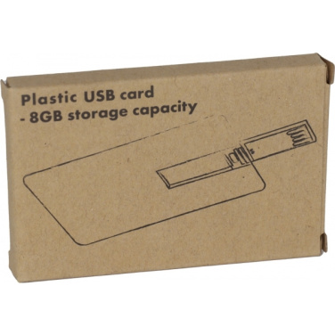 Logotrade liikelahjat mainoslahjat tuotekuva: USB-kortti SLOUGH 8 Gt