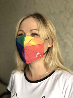 Logo trade liikelahja mainoslahja tuotekuva: VENUS PRO puuvillamaski HEPA-suodatintaskulla 1378165