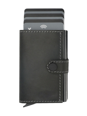 Logo trade mainoslahja kuva: RFID-lompakko - Hunter Leather 2109284