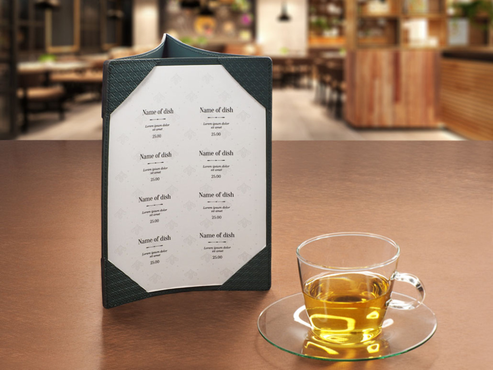 Logo trade mainoslahja ja liikelahja tuotekuva: Promo menu 1436239