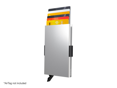 Logotrade mainostuote tuotekuva: RFID-luottokorttikotelo, jossa on pidike AirTagille 2163108