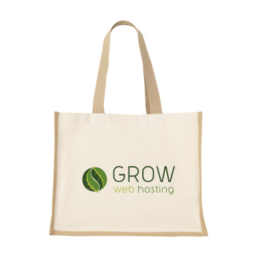 Logo trade mainostuote kuva: Jute Canvas Shopper (320 g/m²) pussi