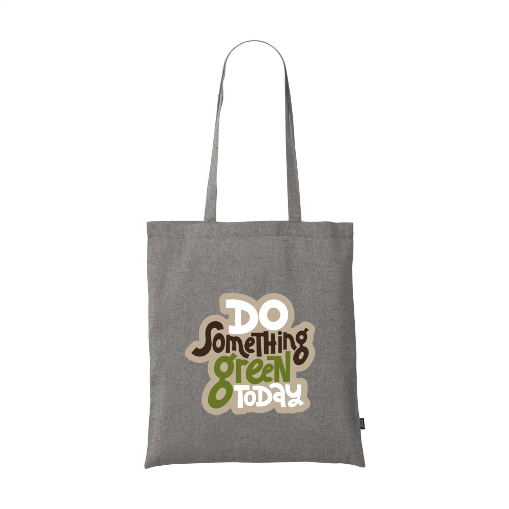 Logo trade liikelahjat mainoslahjat kuva: GRS kierrätetty puuvilla Shopper (180 g/m²) pussi