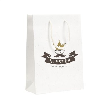 Logotrade liikelahja mainoslahja kuva: Leaf It Bag kierrätetty olkikuiduilla (180 g/m²) M