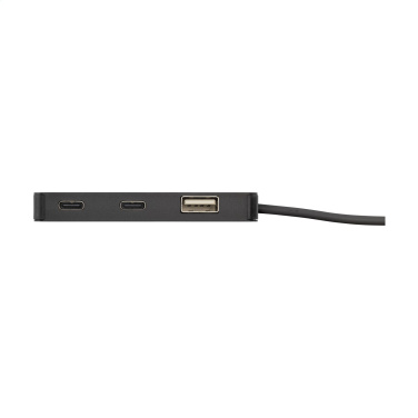 Logo trade mainoslahjat tuotekuva: Tecco GRS Kierrätetty Alu USB Hub
