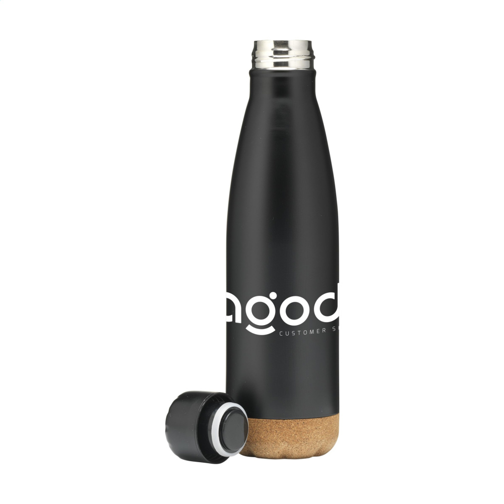 Logotrade mainoslahjat ja liikelahjat tuotekuva: Topflask Cork 470 ml juomapullo
