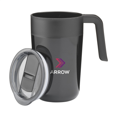 Logotrade liikelahja tuotekuva: Fika RCS Recycled Steel Cup 400 ml lämpökuppi