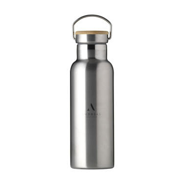 Logo trade mainoslahjat tuotekuva: Nordvik RCS Recycled Steel 500 ml juomapullo