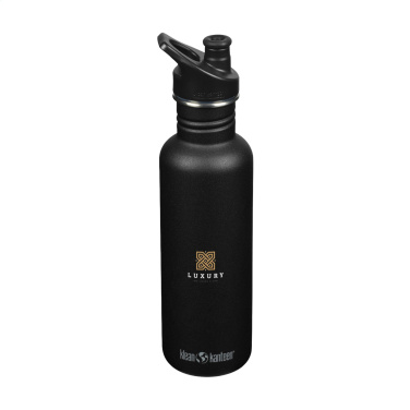 Logo trade liikelahja mainoslahja tuotekuva: Klean Kanteen Classic kierrätetty vesipullo 800 ml