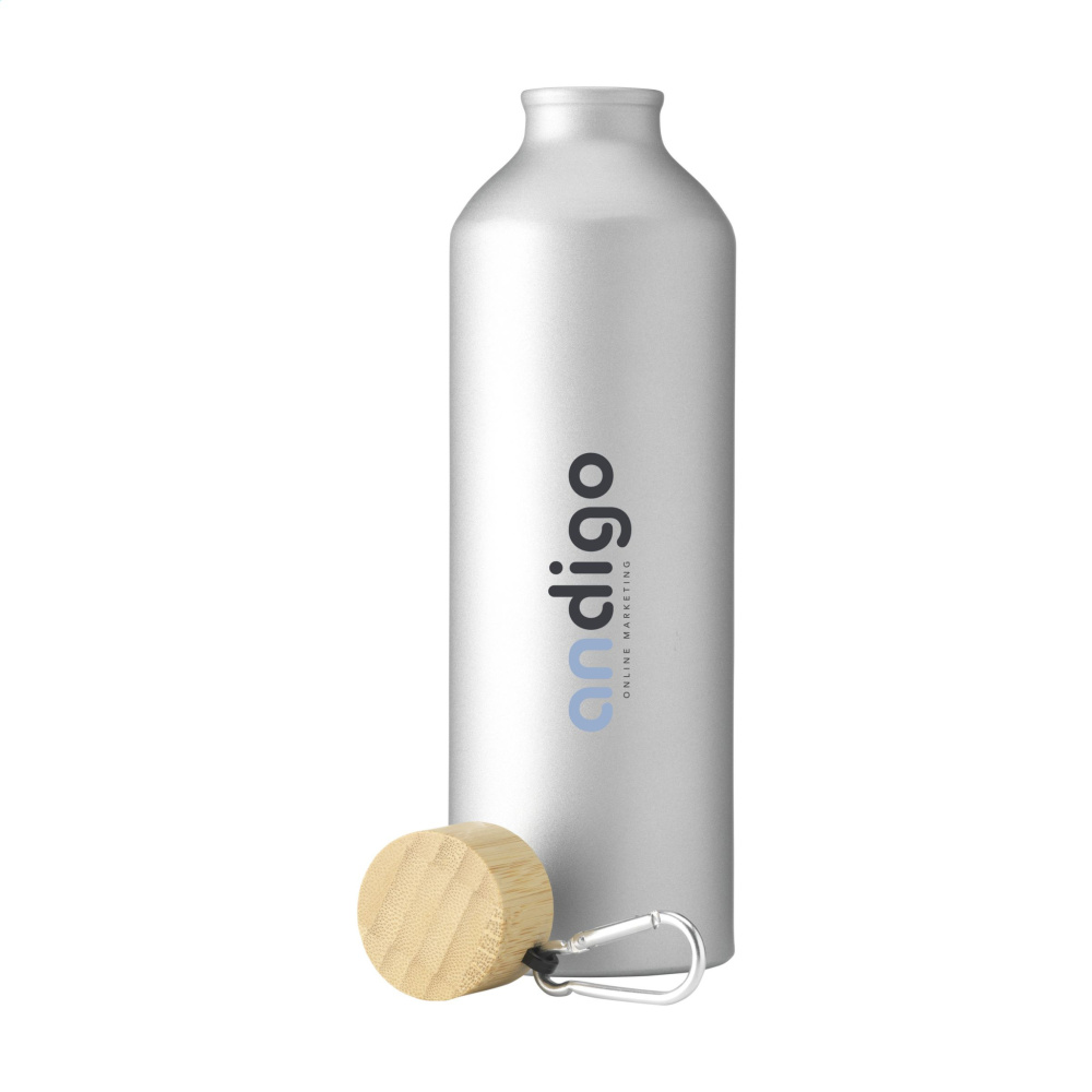 Logo trade liikelahja kuva: AluBamboo GRS Kierrätetty Alu 750 ml vesipullo
