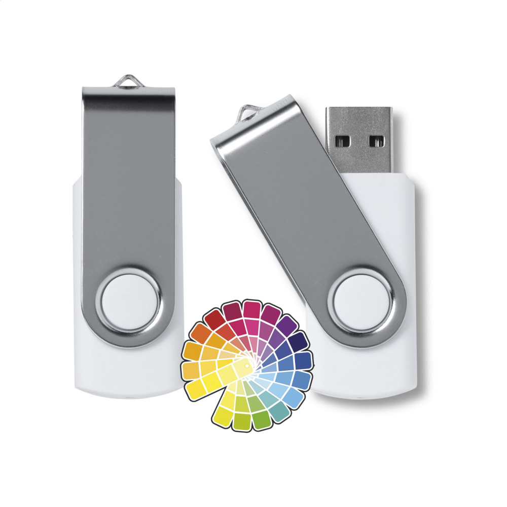 Logotrade liikelahjat mainoslahjat tuotekuva: USB Twist 32GB