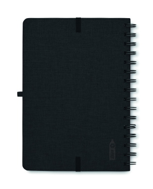 Logotrade liikelahja mainoslahja kuva: A5-muistikirja puhelintelineellä