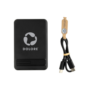 Logo trade liikelahjat mainoslahjat kuva: Zen RCS 5000 mah 5W magneettinen bambu virtalähde