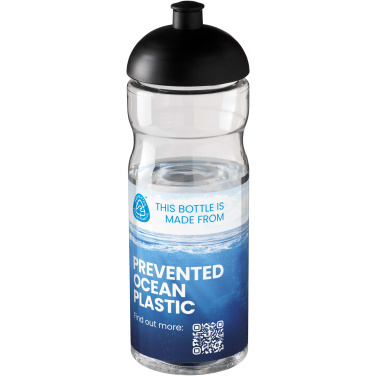 Logo trade mainoslahja ja liikelahja tuotekuva: H2O Active® Eco Base 650 ml -urheilujuomapullo kupukannella