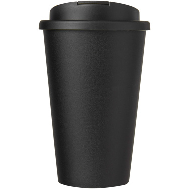 Logotrade liikelahja mainoslahja kuva: Americano® Eco 350 ml kierrätysmuki läikkymättömällä kannella