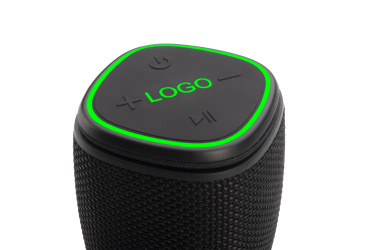 Logotrade mainostuote tuotekuva: Bluetooth-kaiutin HERMON Schwarzwolf