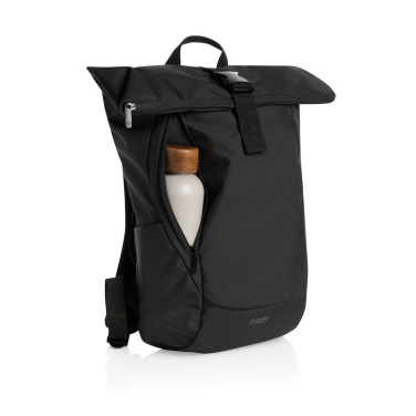 Logo trade mainoslahja ja liikelahja tuotekuva: Swiss Peak Aware™ RPET Leonard 15.6" kannettava reppu