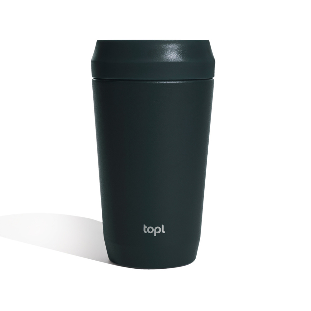 Logo trade mainoslahja kuva: Topl Recycled Steel To Go Tumbler Patented 360 Lid 354ml