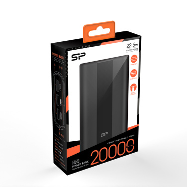 Logo trade mainoslahja ja liikelahja tuotekuva: POWER BANK SILICON POWER QP55 10000 MAH