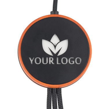 Logo trade liikelahjat mainoslahjat kuva: Iso kaapeli 4in1 valaistulla logolla - i5w