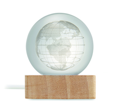 Logotrade mainostuote tuotekuva: LED-lasipallo