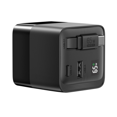 Logotrade liikelahjat kuva: Urban Vitamin Mendocino – 65 W GaN-laturi