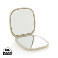 Reflecta RCS kierrätysmuovista valmistettu meikkipeili, beige