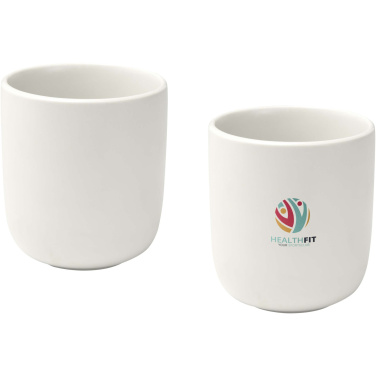 Logo trade mainostuote kuva: Male 200 ml:n keraamiset kupit – 2 kpl:n sarja