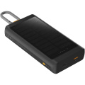 Xtorm XG2S101 Go2 aurinkovaravirtalähde valolla, 10 000 mAh ja 15 W, Puuhiili