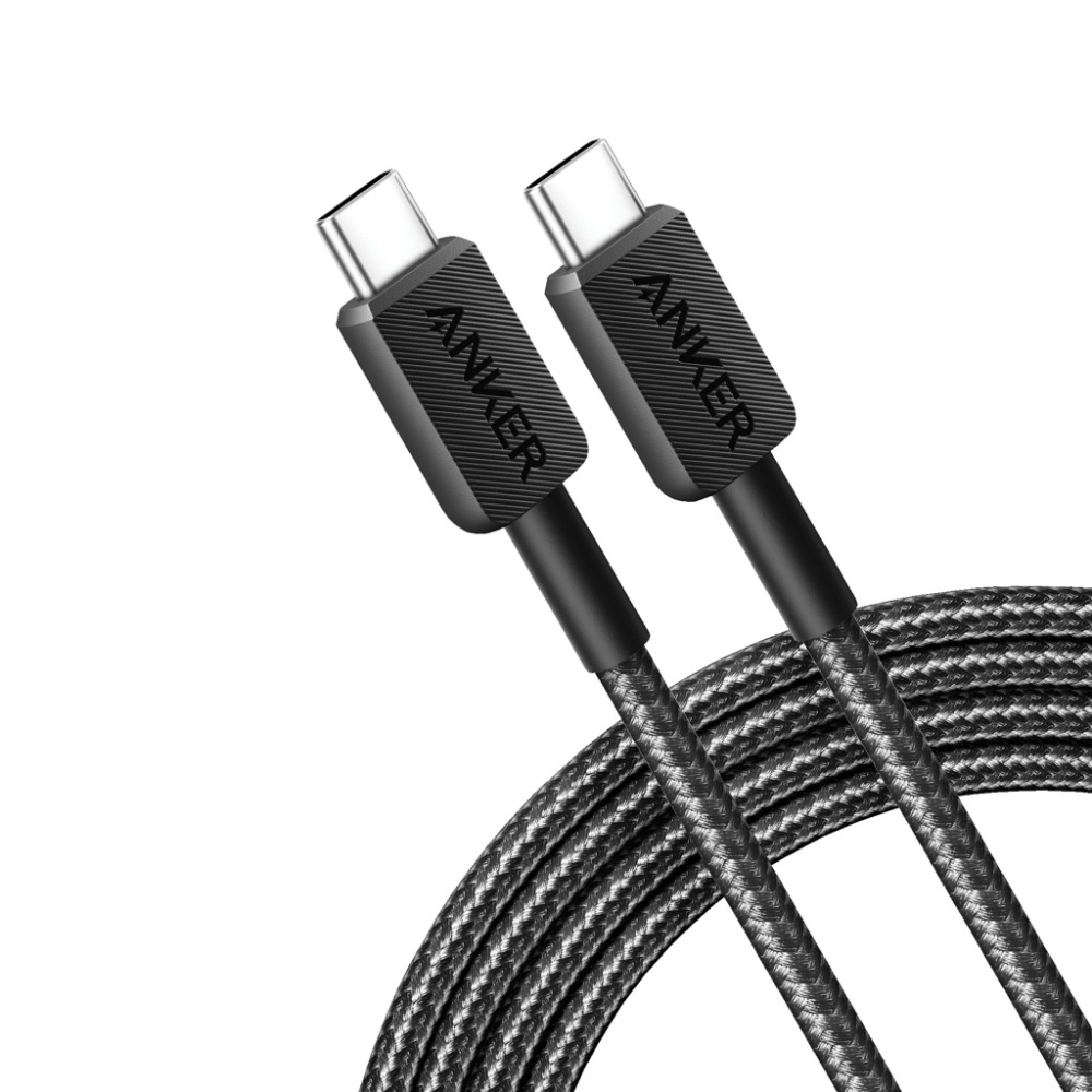 Logo trade liikelahjat tuotekuva: Anker USB-C–USB-C-kaapeli, 1,8 metriä, 60 W