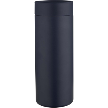 Logo trade mainoslahjat ja liikelahjat kuva: Illuminate 650 ml:n RCS-kierrätetty, ruostumattomasta teräksestä valmistettu kaksiseinämäinen vesipullo, jossa on kolmiosainen kansisetti