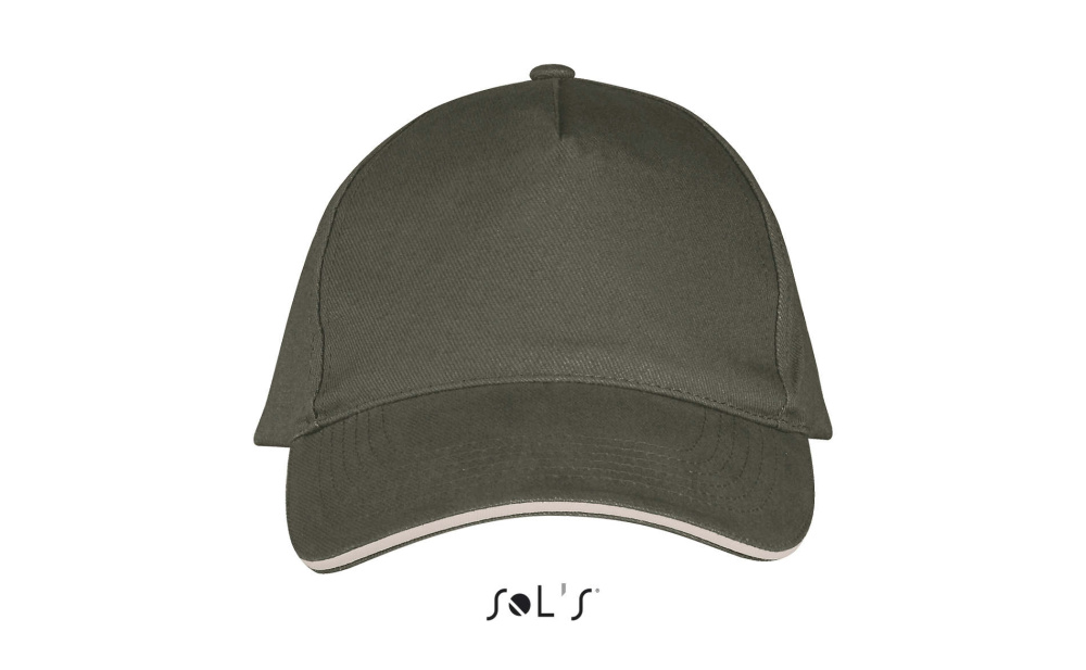 Logotrade liikelahjat mainoslahjat tuotekuva: LONG BEACH FIVE PANEL CAP