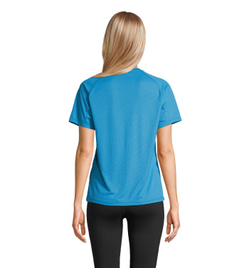 Logotrade liikelahja mainoslahja kuva: VORTEX WOMEN RAGLAN T-SHIRT