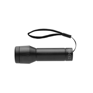 Logotrade mainostuotet kuva: Flara RCS -kierrätysmuovinen USB-ladattava taskulamppu
