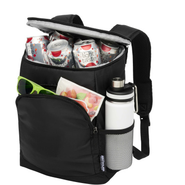 Logotrade liikelahja tuotekuva: Chillpack GRS-kierrätetystä 18-tölkin cooler- reppu 16L