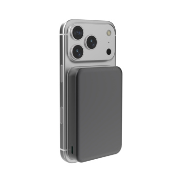 Logotrade mainostuote tuotekuva: Quantum ultra-nopea 10 000 mAh magneettinen 25 W powerbank.