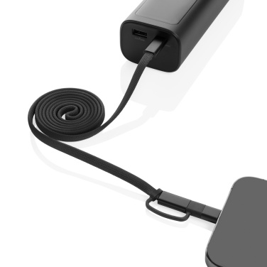 Logo trade liikelahjat tuotekuva: Arc RCS-kierrätetty 60 W 2-in-1 magneettinen kaapeli