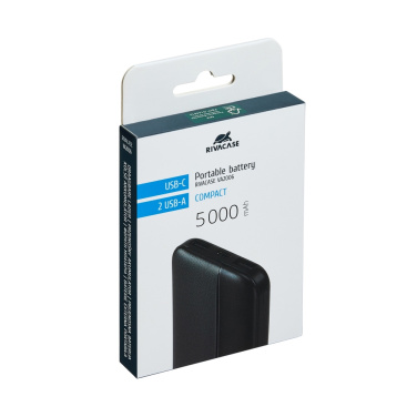 Logotrade mainostuotet kuva: Varavirtalähde VA2006 5000 mAh RIVACASE