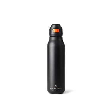 Logo trade mainoslahjat tuotekuva: Nordic Drift Trail RCS -yksiseinämäinen juomapullo 750 ml