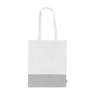 Logotrade dovana nuotrauka: Combi Organic Shopper maišelis (160 g/m²).
