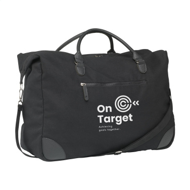 Logotrade reklaminės dovanos nuotrauka: Denver Duffle Recycled Canvas kelioninis krepšys