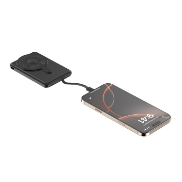Logotrade reklaminės dovanos nuotrauka: Urban Vitamin Redwood 5in1 5000mah 20W PD magnetinis maitinimo blokas
