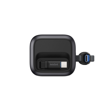 Logotrade dovana nuotrauka: „Anker“ išorinė baterija 25 000 mAh 165 W, įmontuotas ištraukiamas laidas