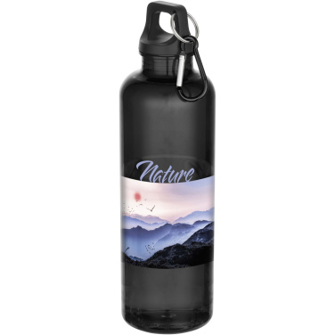 Logotrade reklaminiai produktai nuotrauka: Oregon 750 ml RCS perdirbto plastiko vandens butelis su karabinu